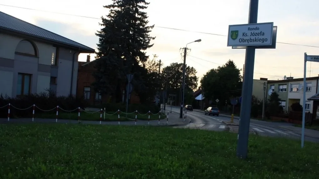 Rondo imienia księdza Obrębskiego już oznaczone (zdjęcia)