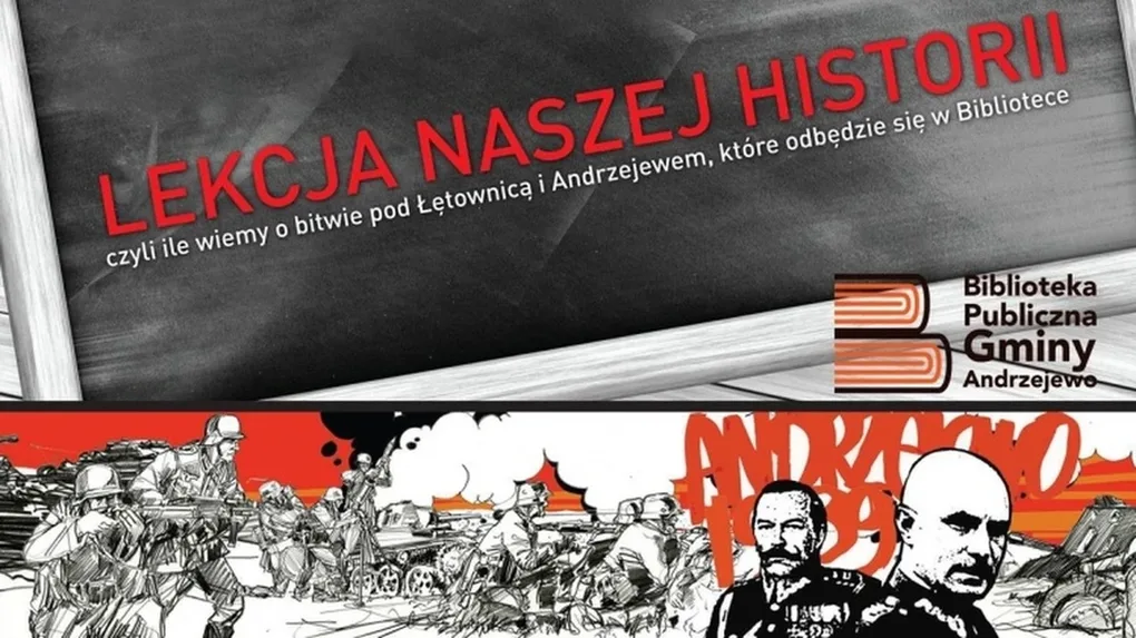 'Lekcja naszej historii' w Bibliotece Publicznej Gminy Andrzejewo