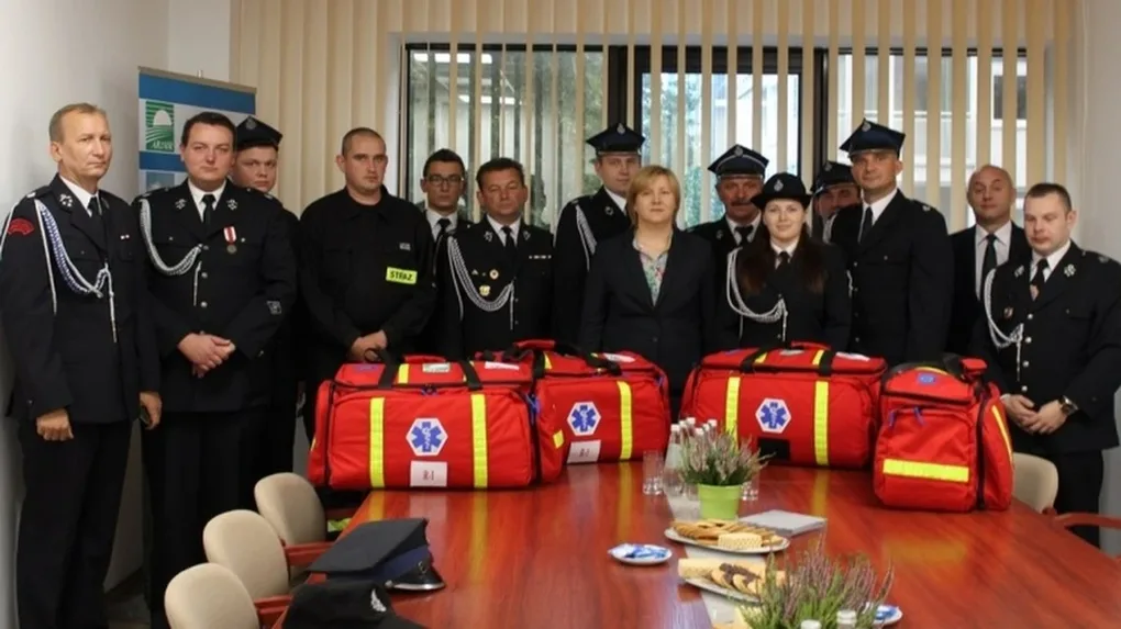 Strażacy z Komorowa nagrodzeni w konkursie ARiMR