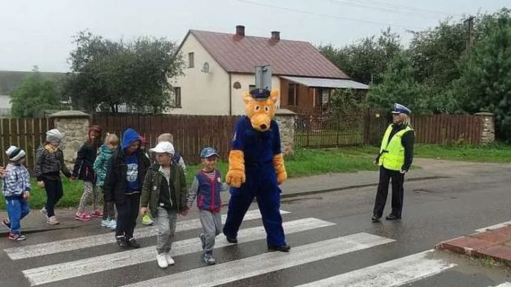 O bezpieczeństwie z dziećmi w gminie Wąsewo (zdjęcia)