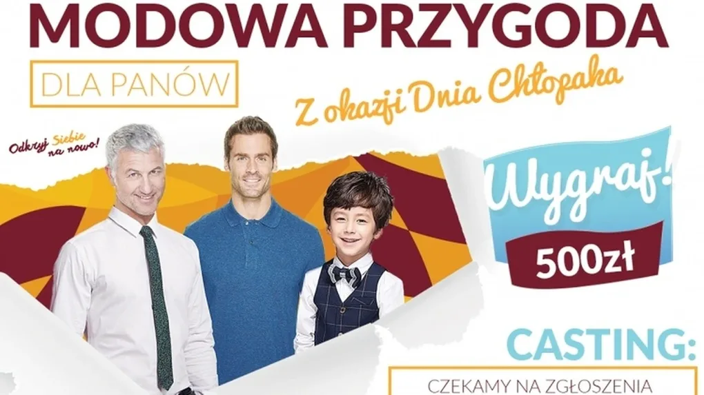 Modowa przygoda dla panów w Bursztynowej