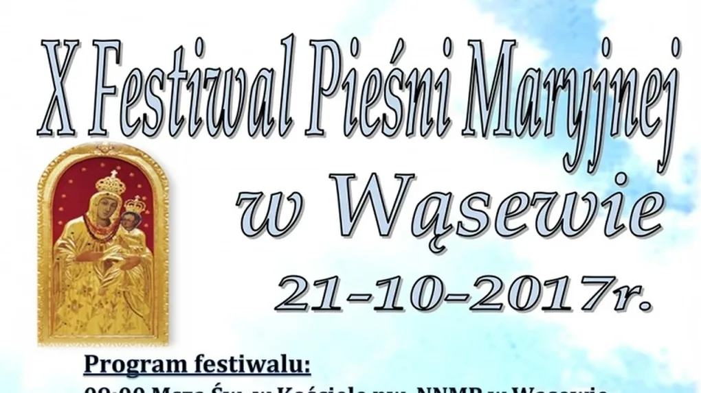 Festiwal Pieśni Maryjnej w Wąsewie