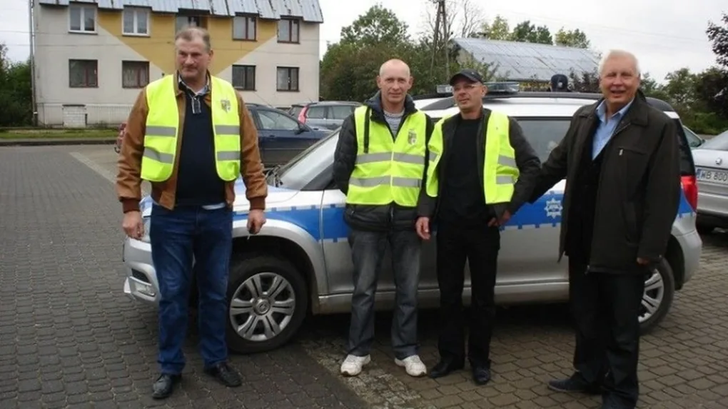 'Widoczny na drodze' w gminie Nur