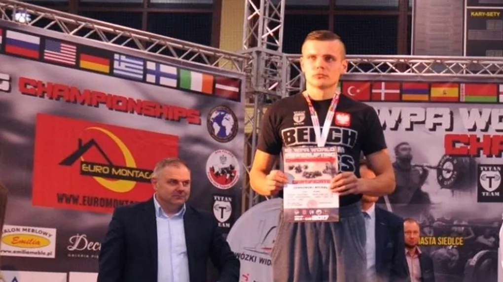 Srebrny medal mistrzostw świata Michała Zębrowskiego