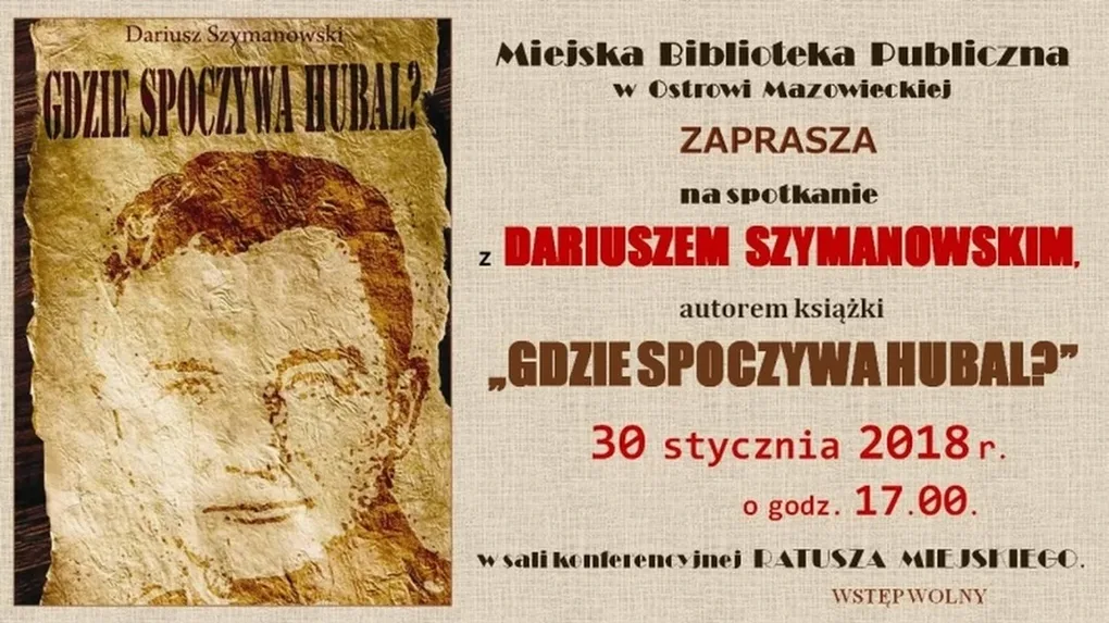 Spotkanie z Dariuszem Szymanowskim w ratuszu miejskim