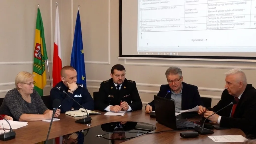 Obradował zespół zarządzania kryzysowego