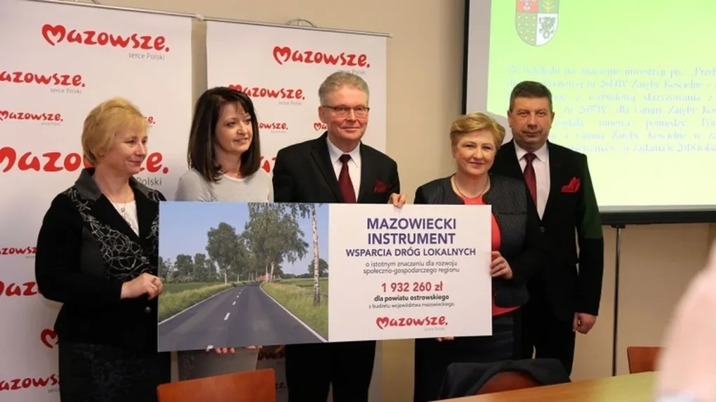 Prawie 2 mln zł dla powiatu ostrowskiego (zdjęcia)