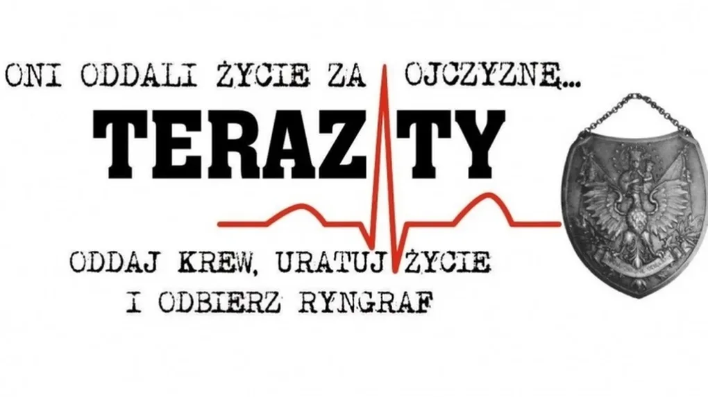 Oddaj krew - wylosuj pamiątkowy ryngraf