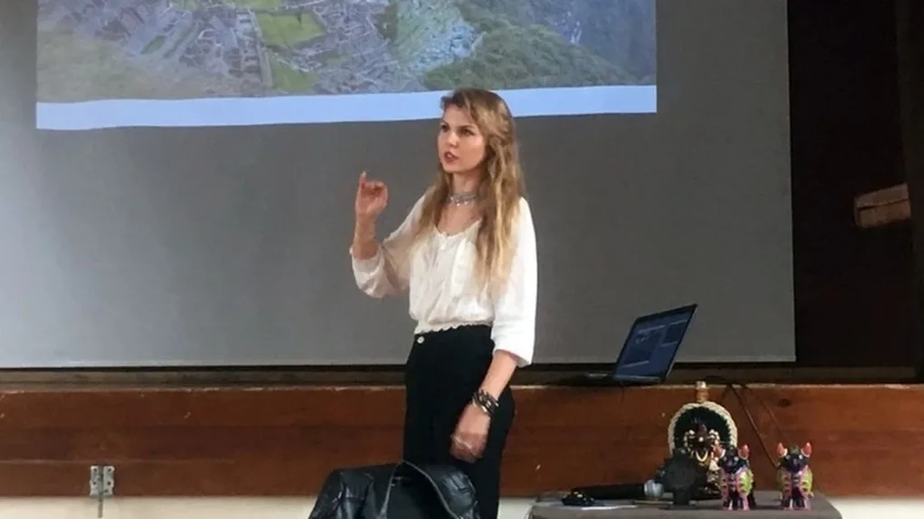 Karolina Milik opowiedziała uczniom 'Koperniczka' o swoich podróżach (zdjęcia)