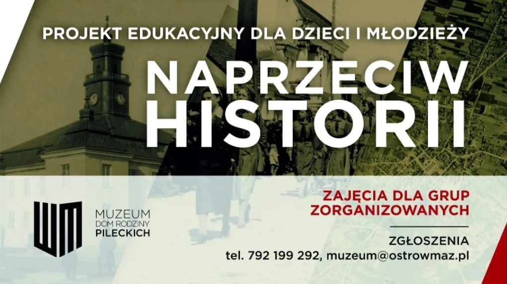 'Naprzeciw historii'. Nowy projekt edukacyjny dla dzieci i młodzieży
