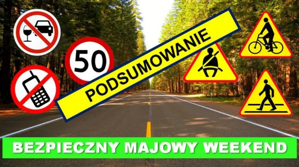 Dwa wypadki drogowe i kilkadziesiąt kolizji