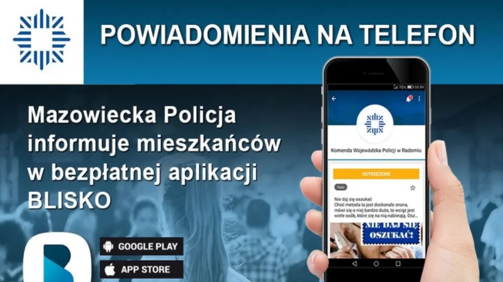 Mobilny system informacji - aplikacja 'Blisko'