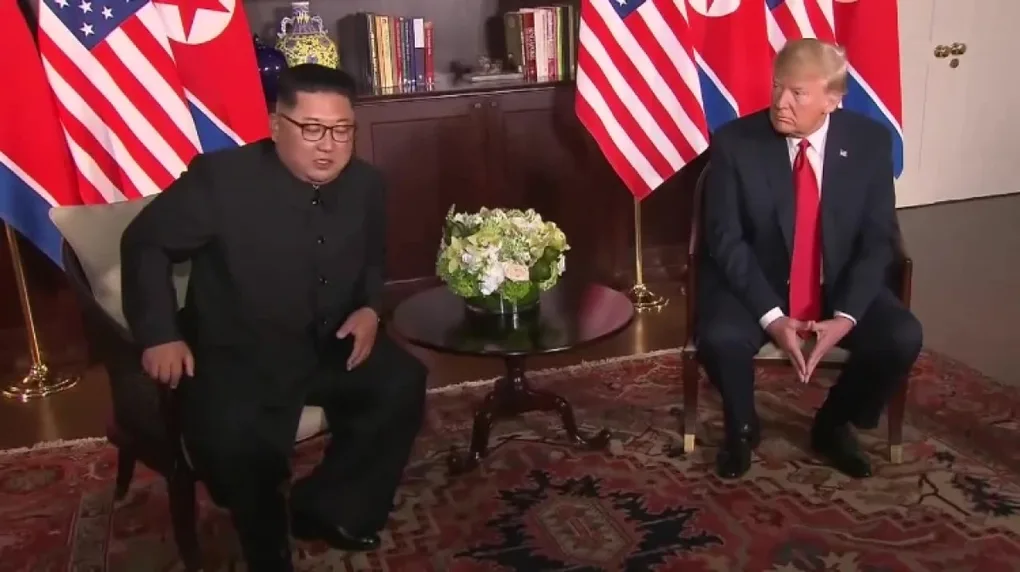 Przełomowy szczyt Trump - Kim w Singapurze