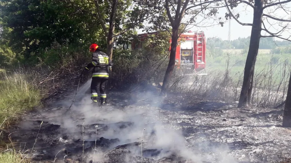 Pożar przy ul. Lipowej. Strażacy interweniowali dwukrotnie (zdjęcia)