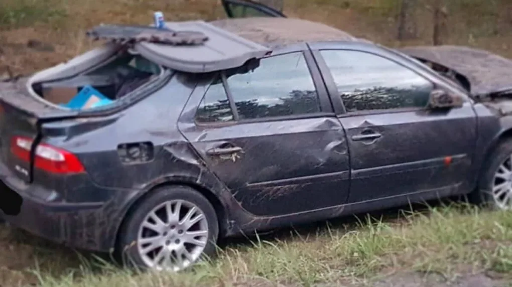 Wypadek na drodze krajowej nr 60 (zdjęcia)