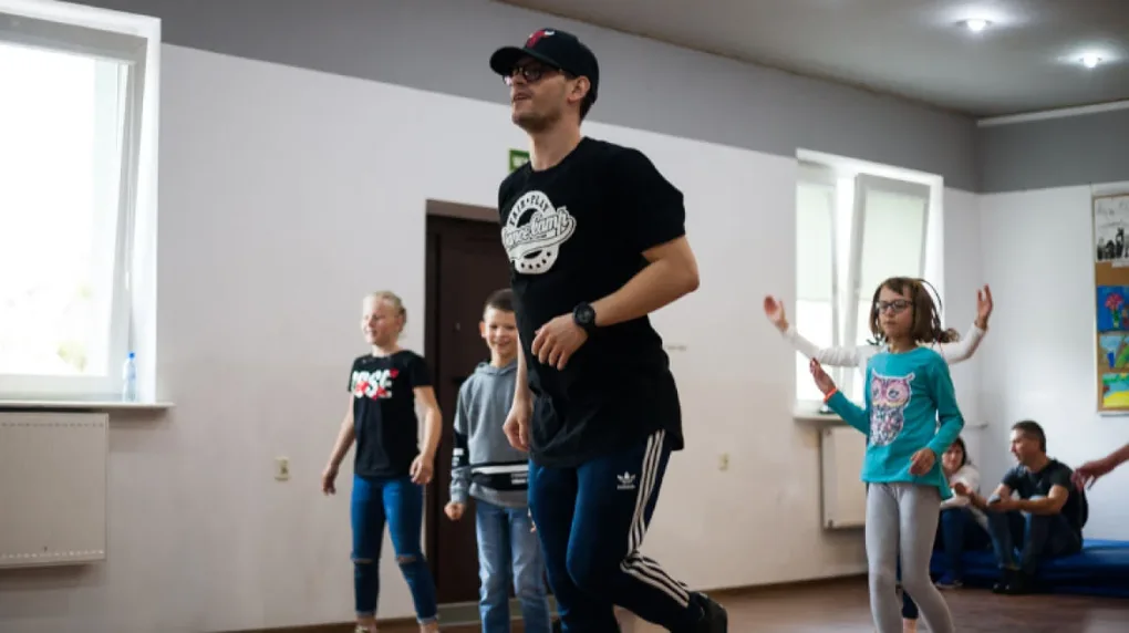 Szlifowali umiejętności taneczne z 'Bzygą' (zdjęcia, wideo)
