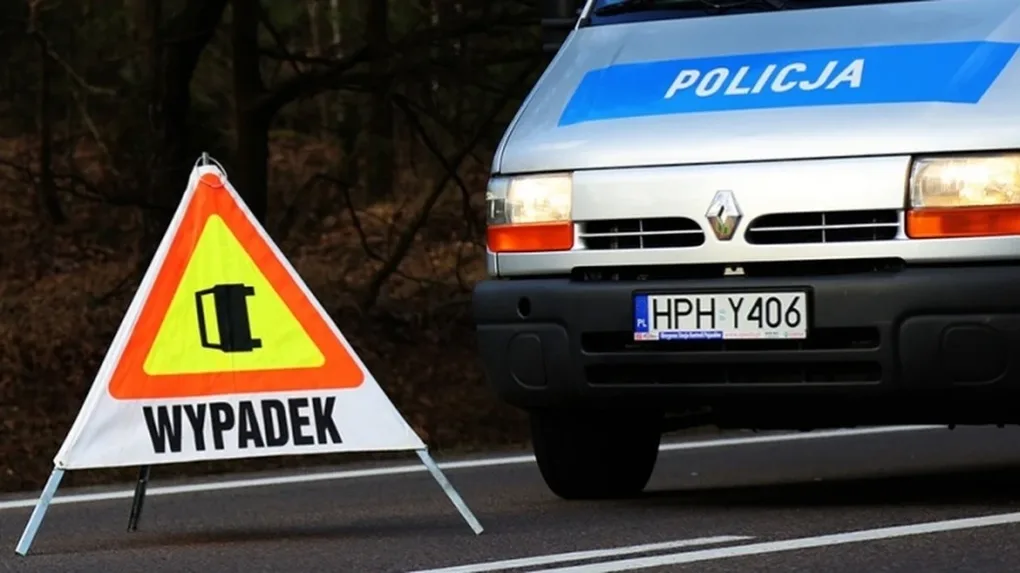 19-latek zasnął za kierownicą i spowodował wypadek