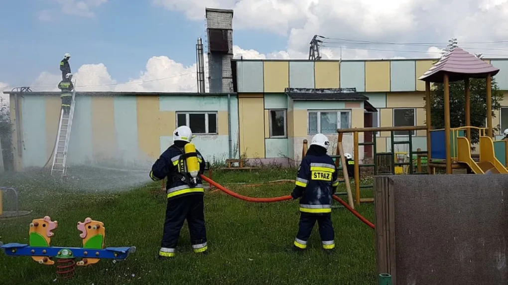 Manewry strażackie w gminie Andrzejewo (zdjęcia)
