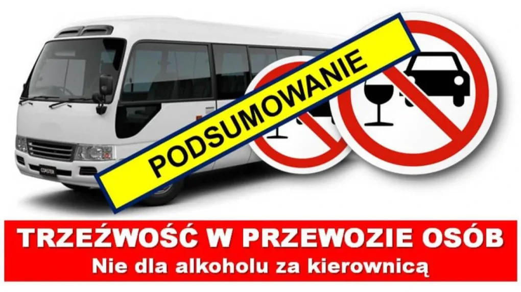 Podsumowano działania 'Trzeźwość w przewozie osób'