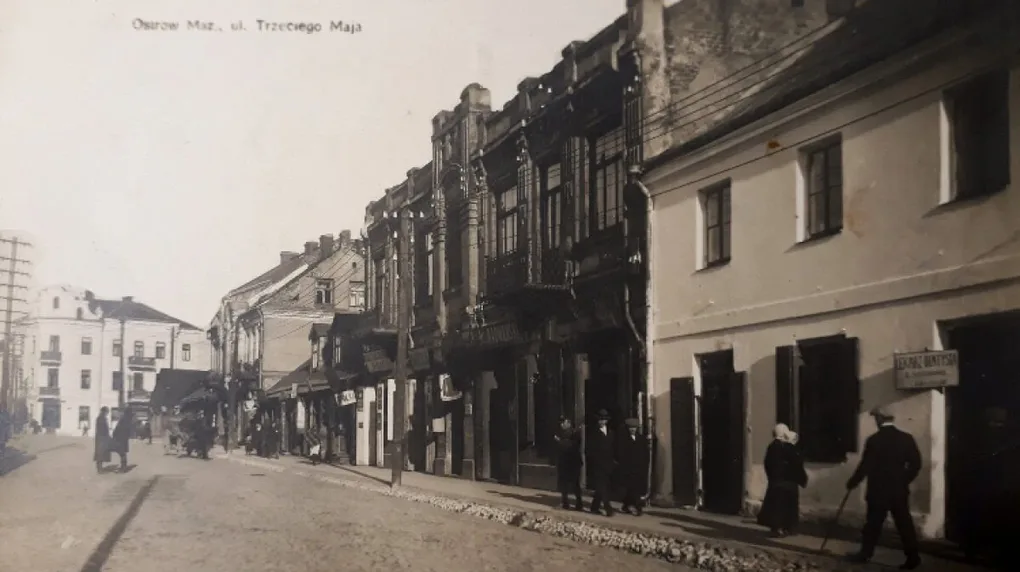 Zdjęcie ul. 3 Maja z 1929 roku