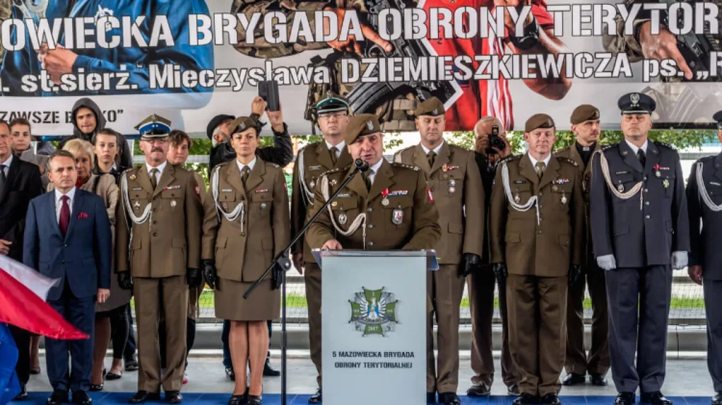 Przysięga żołnierzy WOT w Ostrowi Mazowieckiej (zdjęcia, wideo)