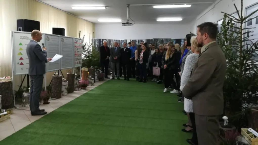 Wystawa grzybów w siedzibie PSSE (zdjęcia)