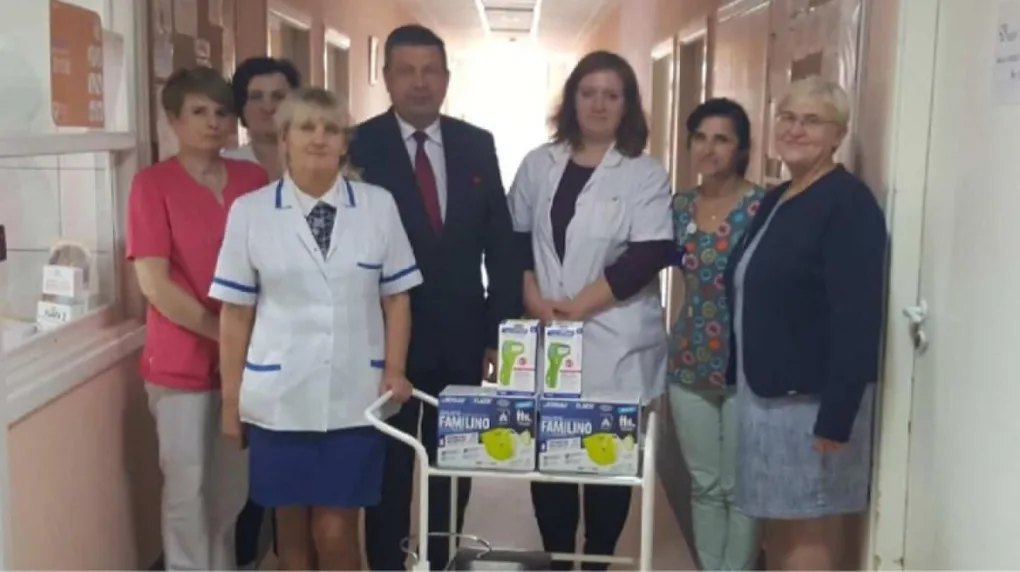  Sprzęt dla oddziału dziecięcego w Ostrowi Mazowieckiej przekazany 