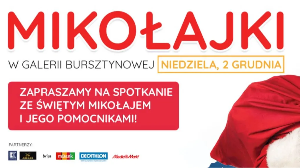 Mikołajki w Galerii Bursztynowej (wideo)
