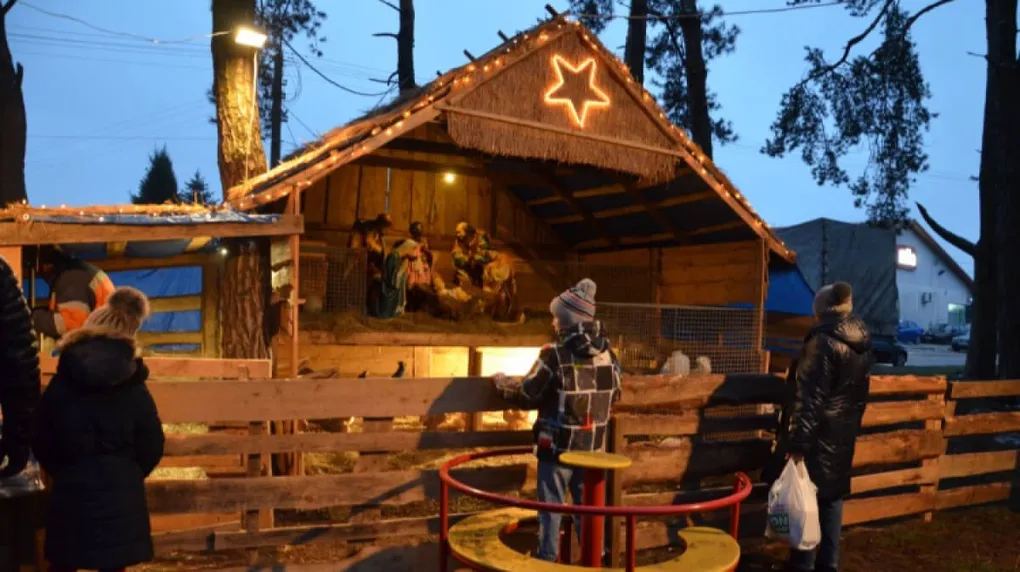 Żywa szopka w Małkini Górnej (zdjęcia)
