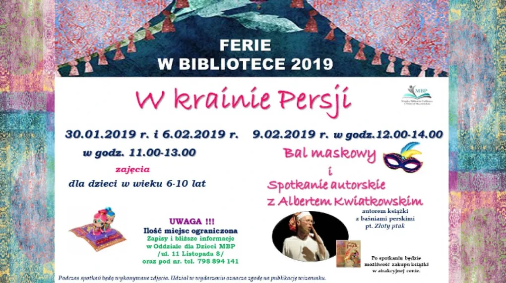 Ferie zimowe w bibliotece