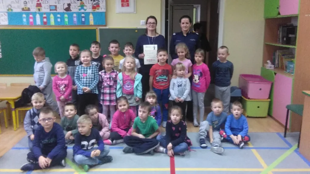 Bezpieczny przedszkolak podczas zimowych ferii