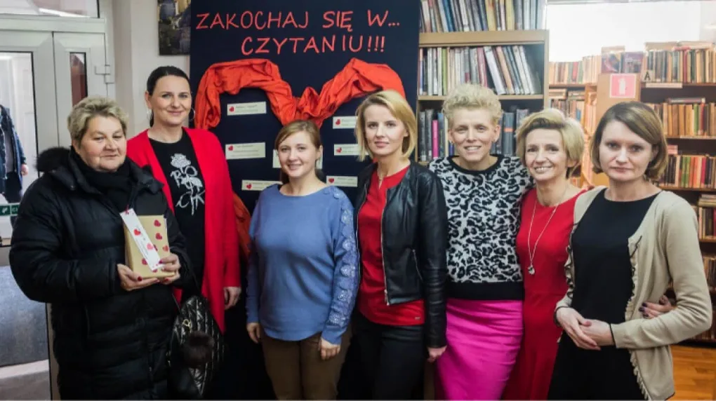 Kochają czytać. Biblioteka zaprosiła na walentynki (zdjęcia)