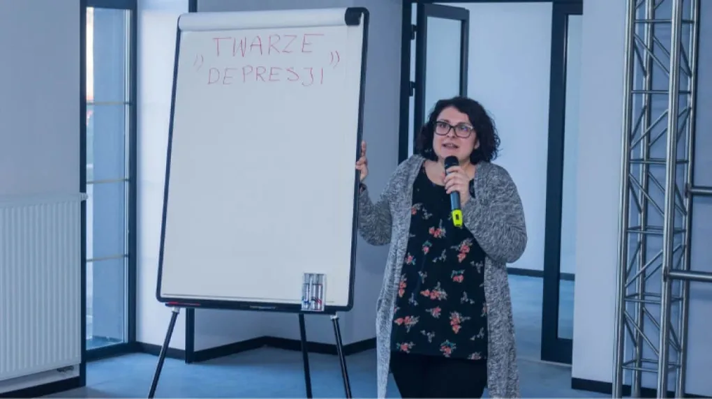 'Twarze depresji' w elektrowni (zdjęcia)