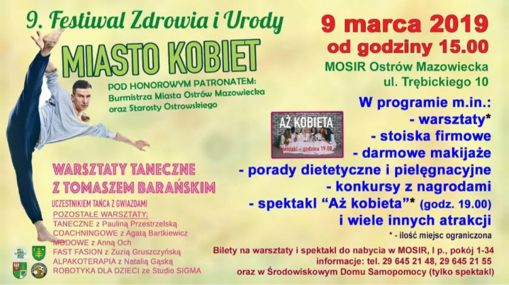 Wygraj bilety na Festiwal Zdrowia i Urody - Miasto dla Kobiet (aktualizacja)