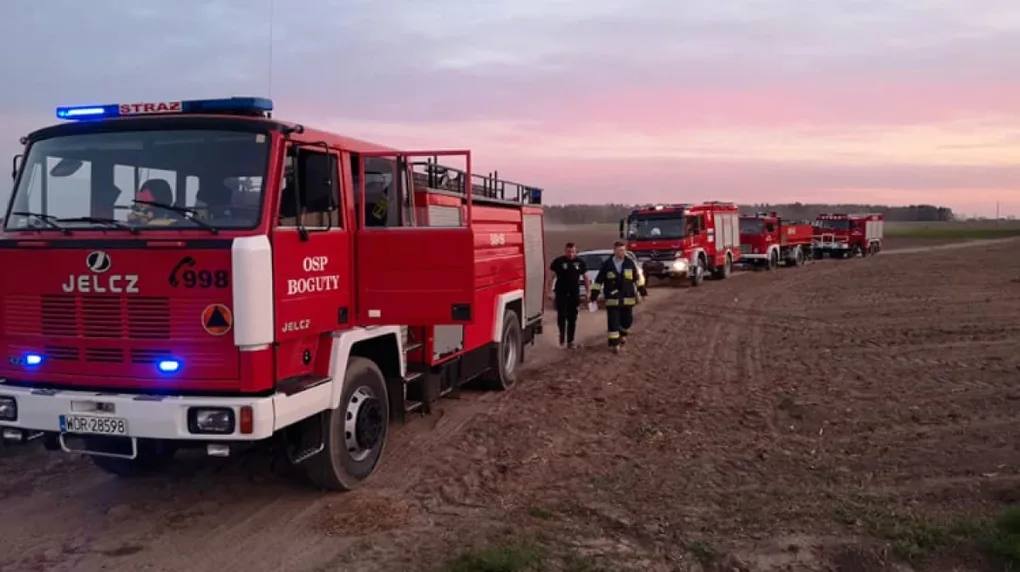 Interwencja strażaków w Tyminakach-Moderkach
