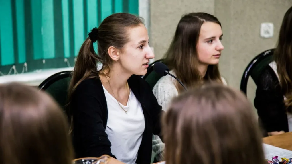 Sesja młodzieżowej rady gminy Ostrów Mazowiecka