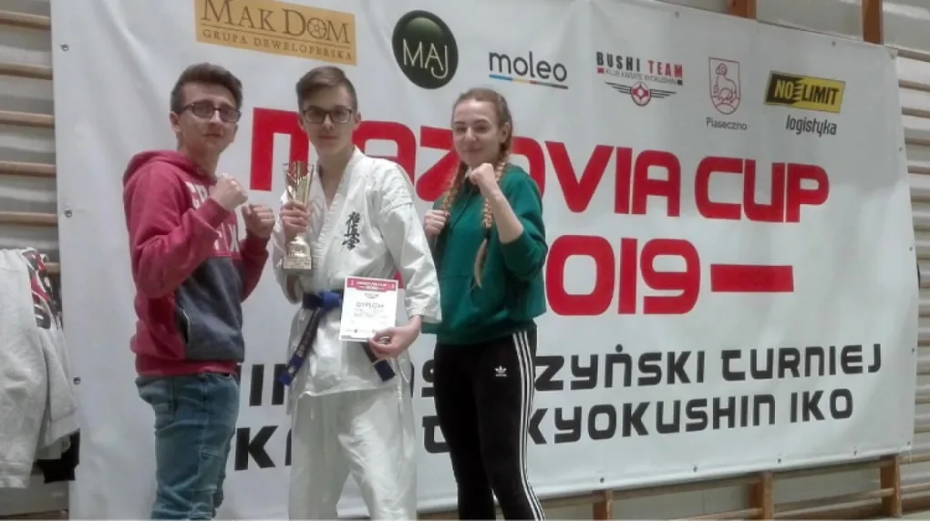 Kacper Miler ze złotem w Mazovia Cup