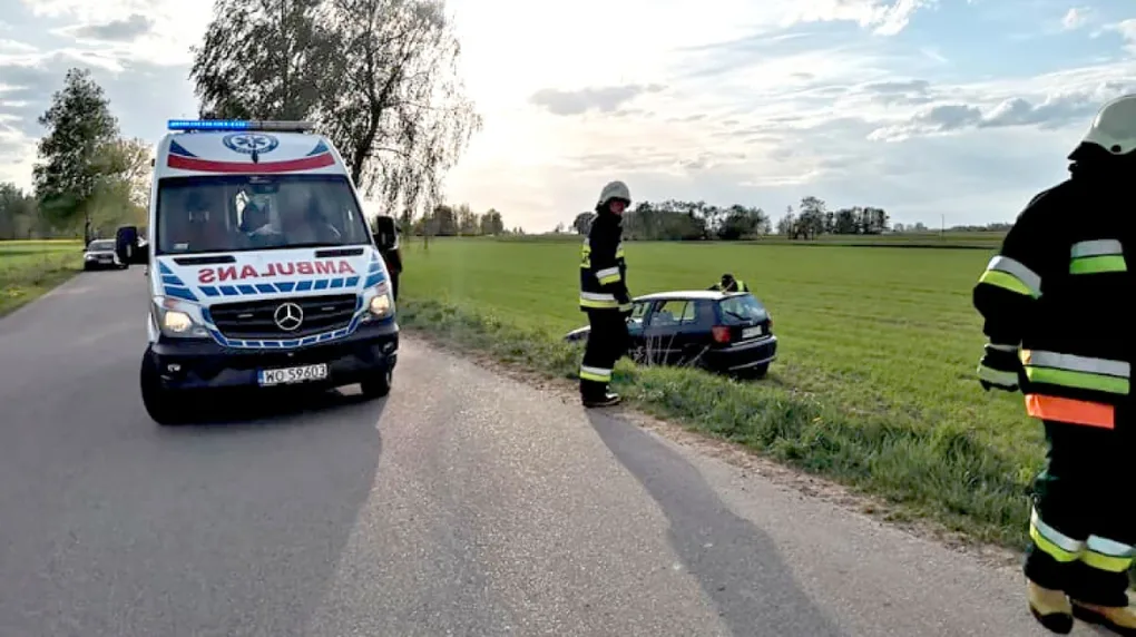 Wypadek w Murawskich-Miazgach