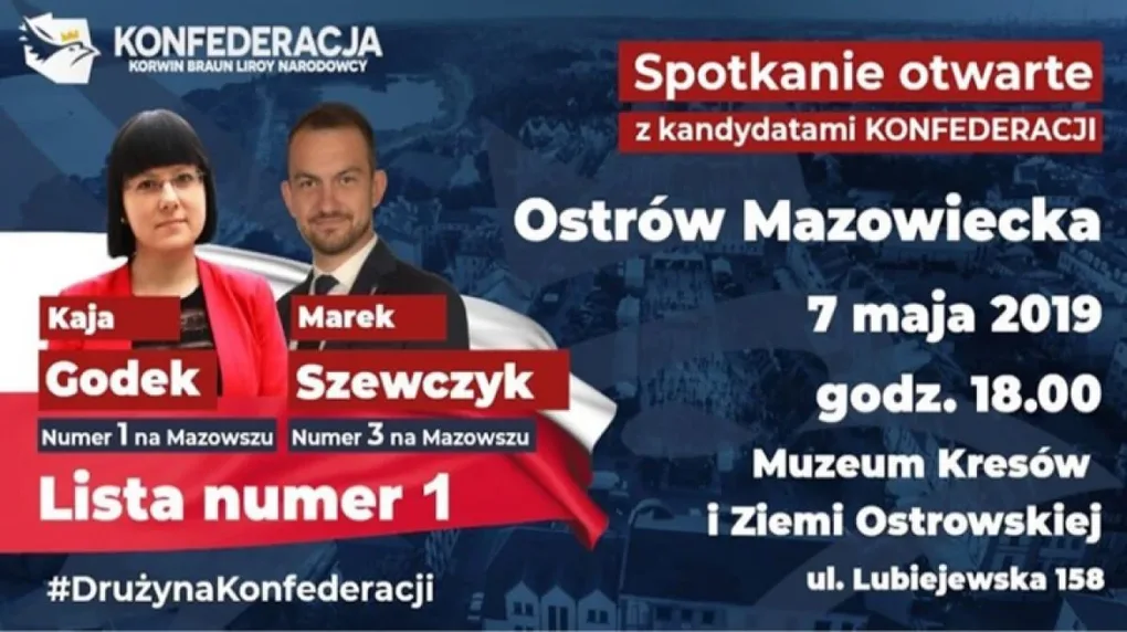 Wizyta Kai Godek i Marka Szewczyka w Ostrowi Mazowieckiej