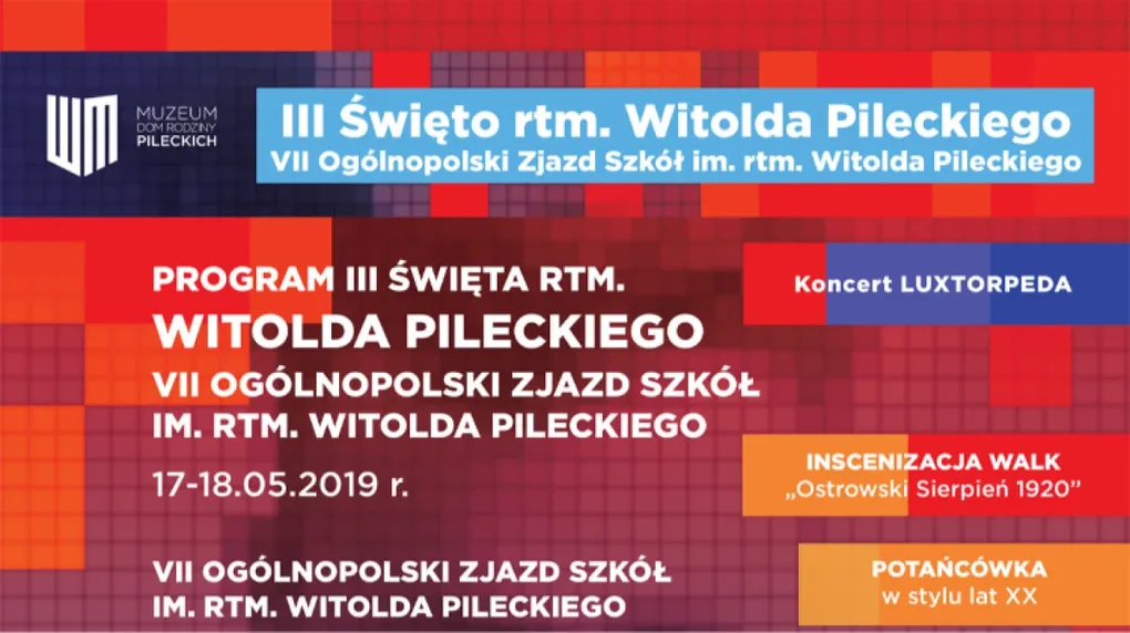 Dziś startują wydarzenia związane ze świętem rtm. Witolda Pileckiego. Zobacz pełny program