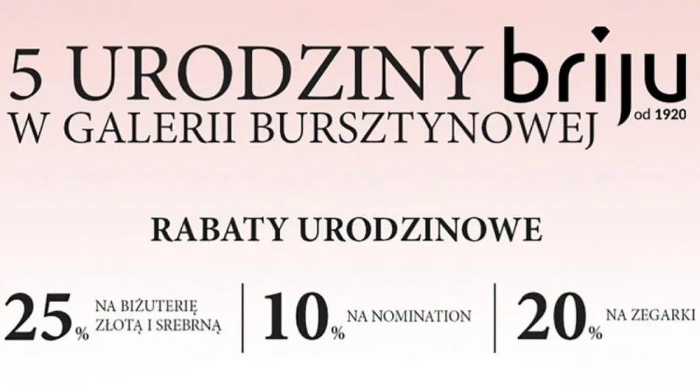 Urodzinowy weekend w salonie Briju