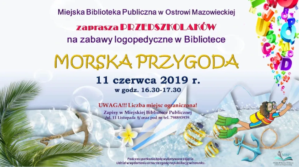 Zajęcia logopedyczne w MBP