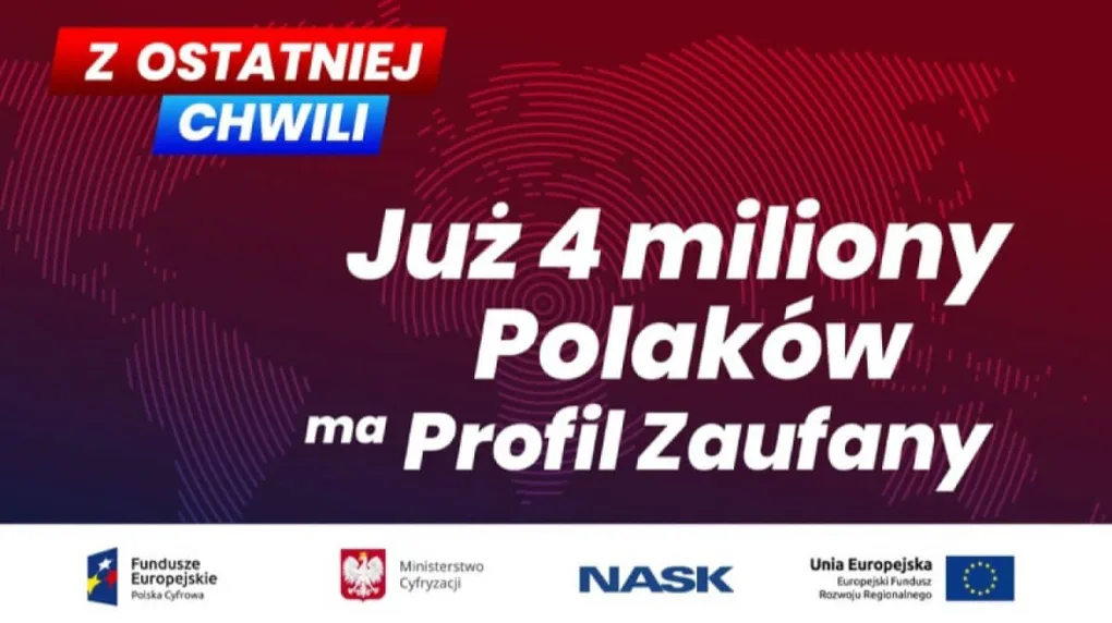 4 miliony Polaków ma Profil Zaufany!