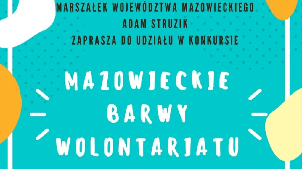 Konkurs 'Mazowieckie Barwy Wolontariatu'