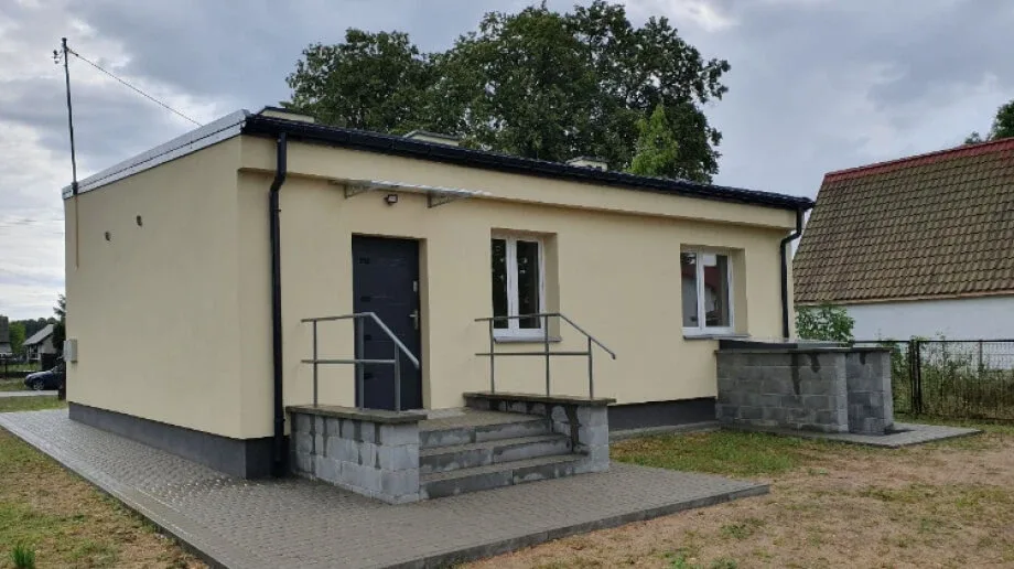 Wyremontowano budynek w Pałapusie
