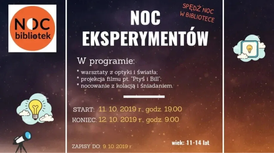 Noc eksperymentów w ostrowskiej bibliotece