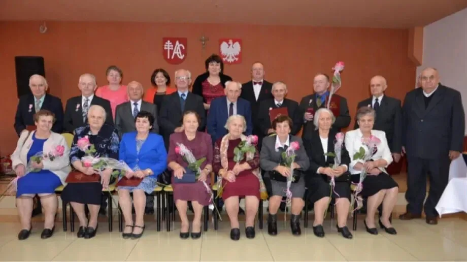 Jubileusz pożycia małżeńskiego w gminie Andrzejewo