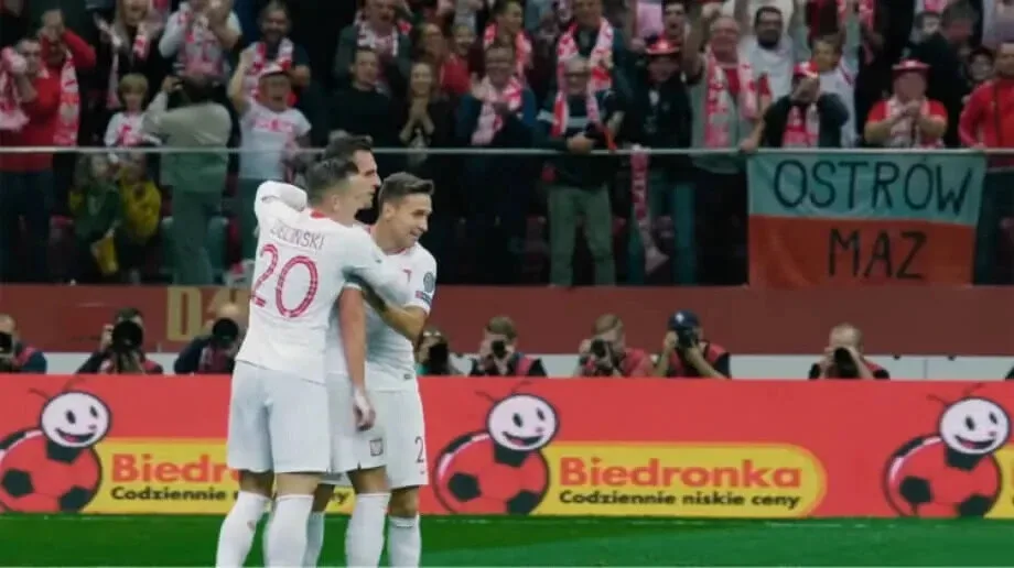 Ostrowianie kibicowali reprezentacji Polski (wideo)