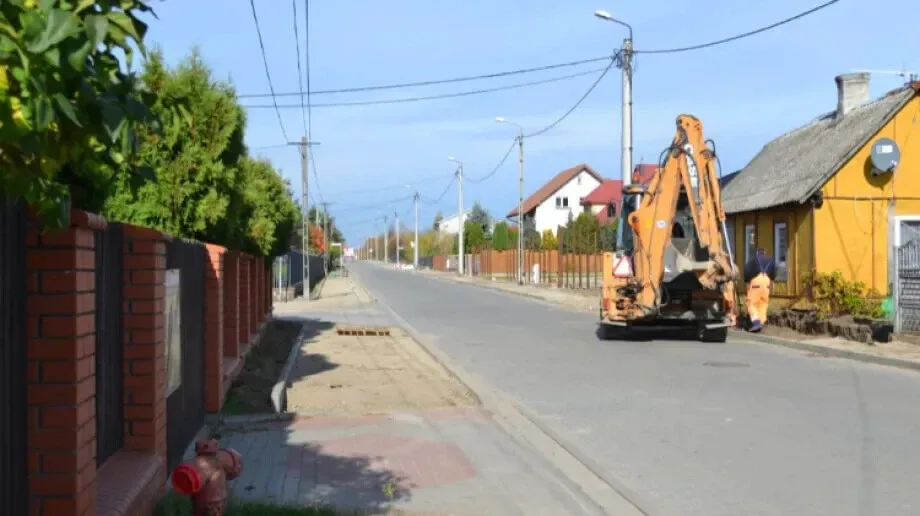 Ulica Łączna niebawem będzie gotowa (zdjęcia)