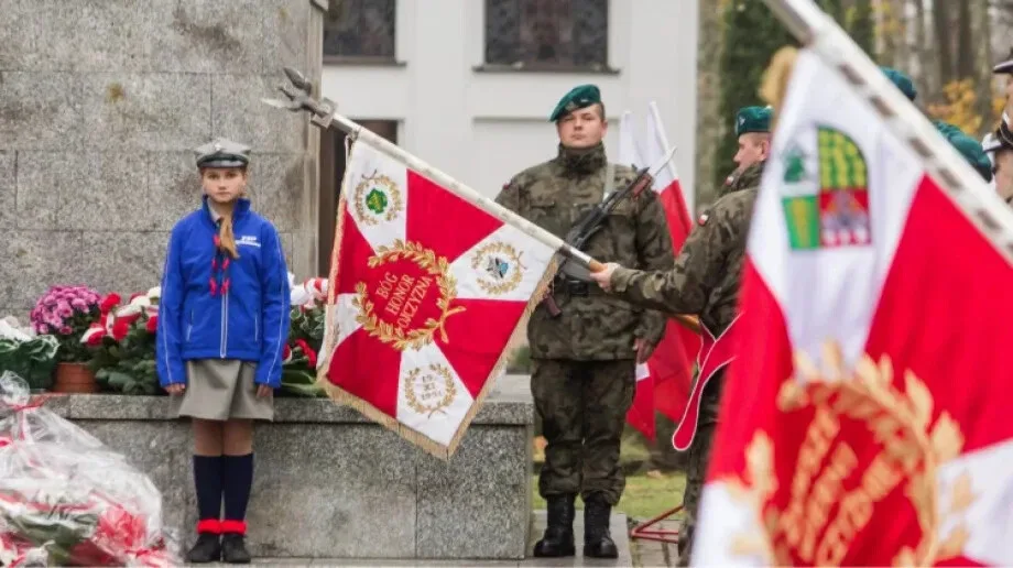 Uroczystości niepodległościowe w Komorowie (zdjęcia)